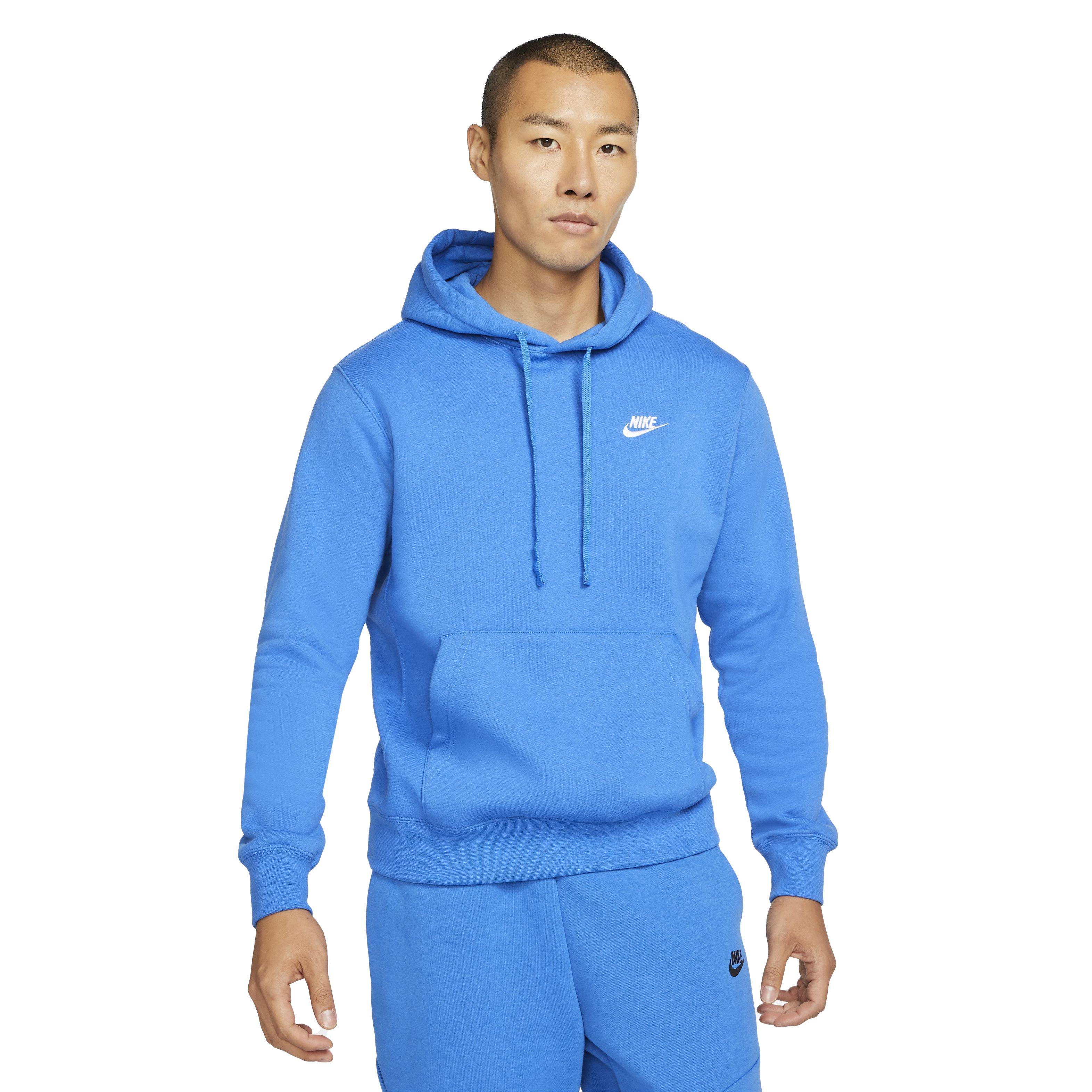 Nike Men s Sportswear Club Fleece Pullover Hoodie Blue Hibbett